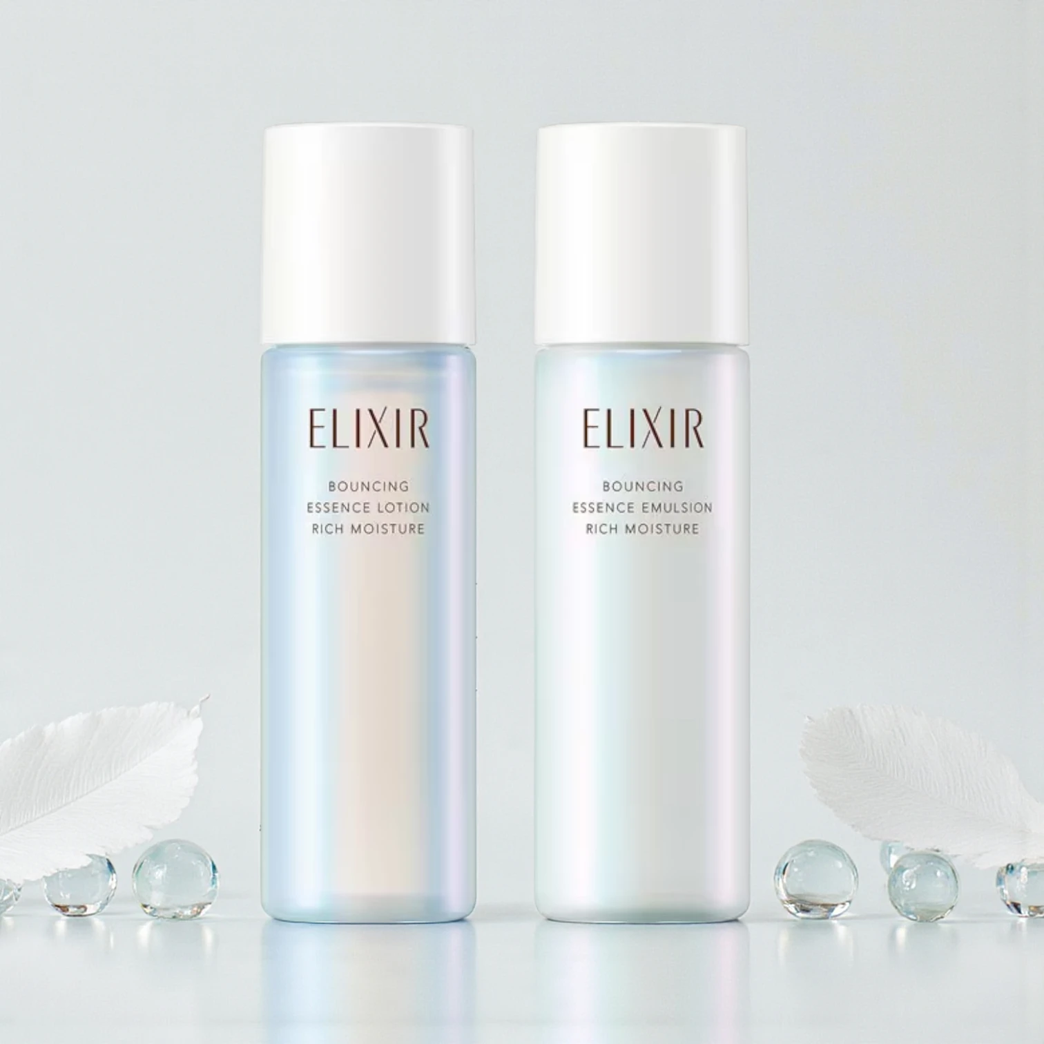 ELIXIR Bouncing Moisture 化粧水 乳液 セット ELIXIR ELIXIR Bouncing Moisture Trial Set (30ml + 30ml) | Buy in