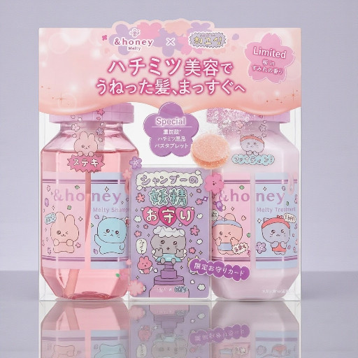 &honey &Honey Melty Moist Repair Chegosim Limited Set [Shampoo